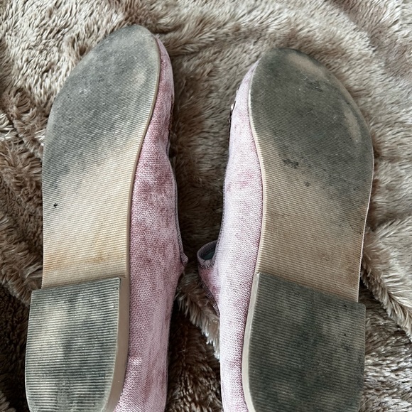 2/$20 Pink suede mary janes - Picture 2 of 4